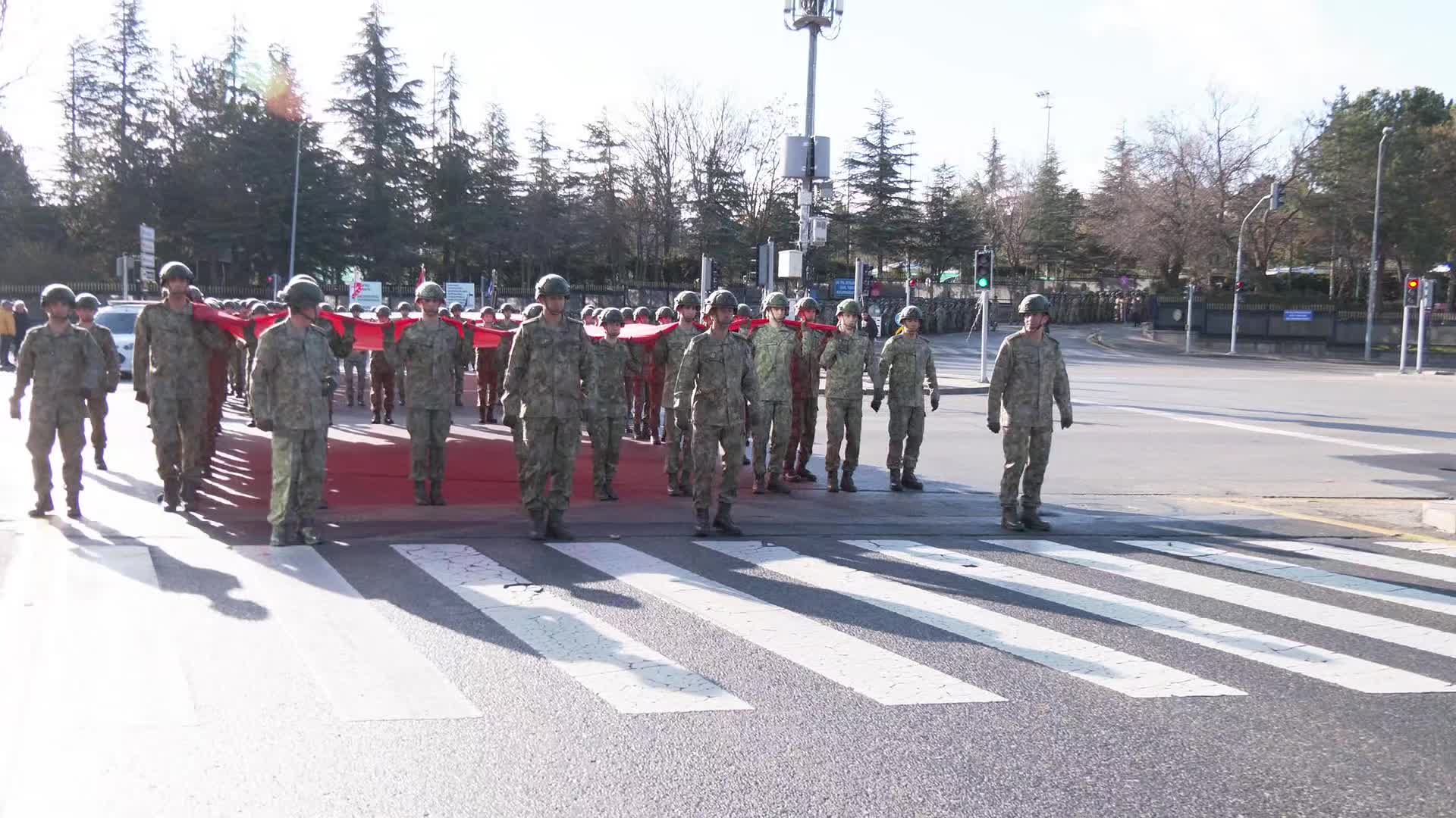 Atatürk’ün Ankara’ya gelişinin 106’ncı yılında Atatürk Garnizon Koşusu düzenlendi