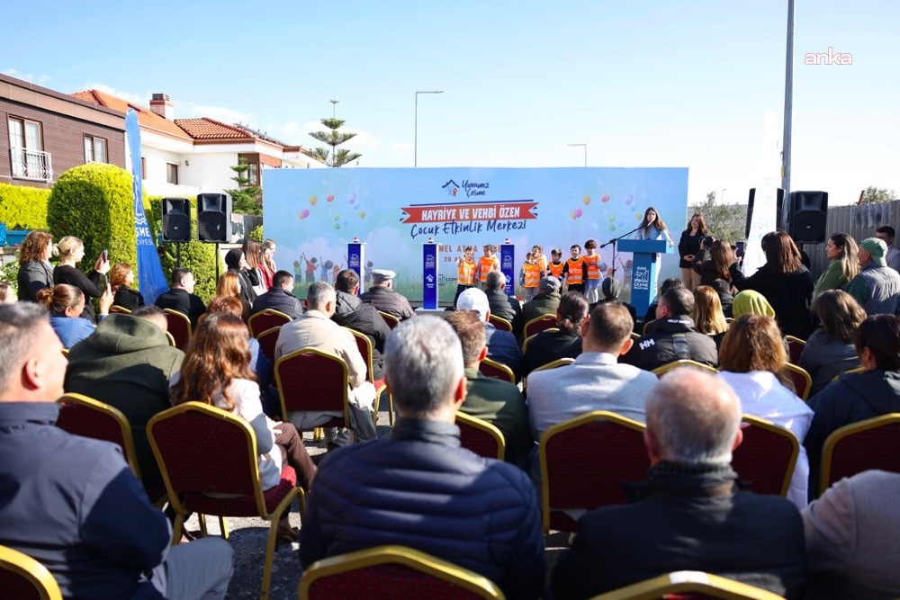 Çeşme Belediyesi, Alaçatı’da çocuklar için yeni bir yaşam alanının temelini attı