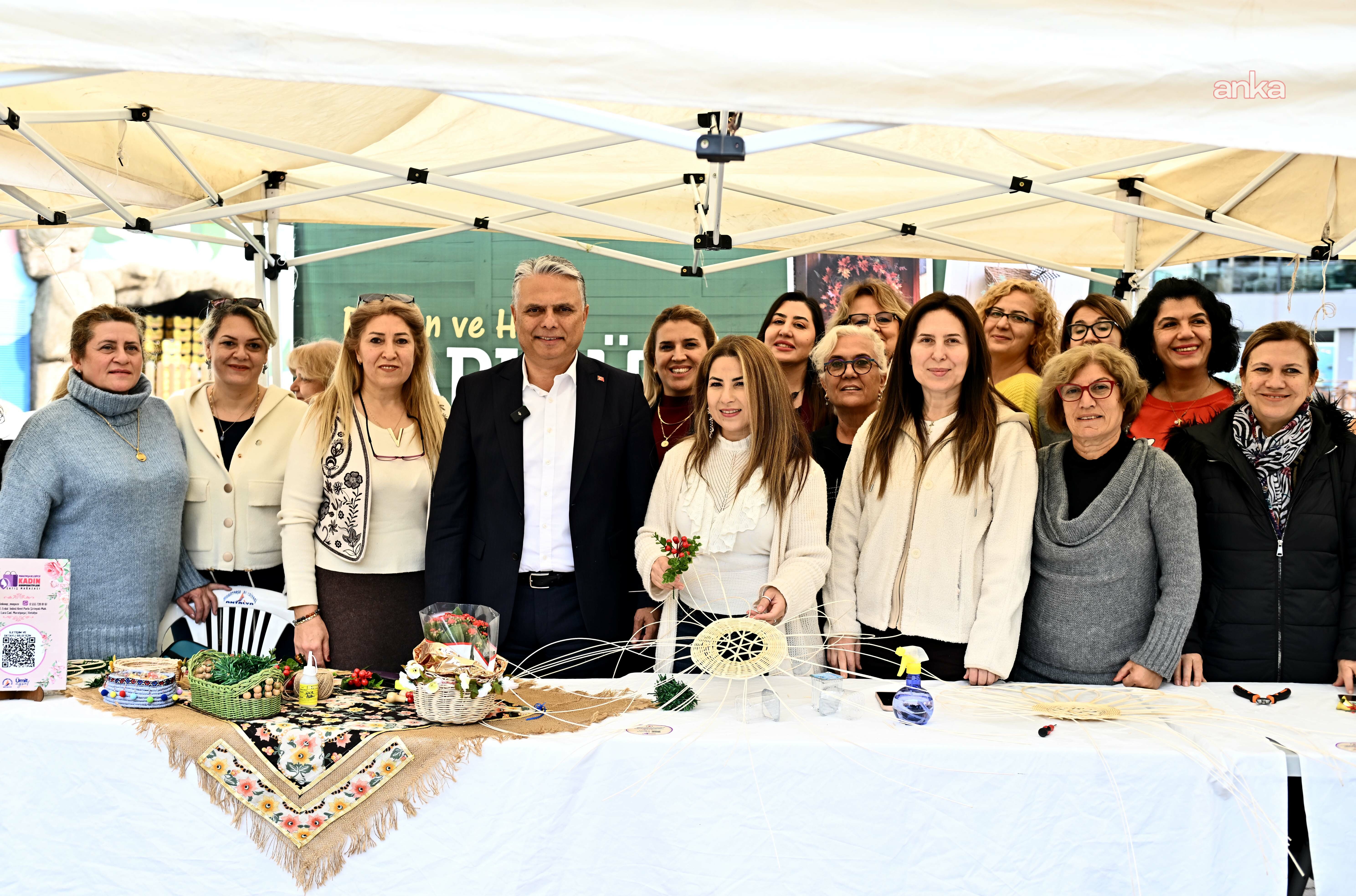 Muratpaşa’da “Kapı Süsü Atölyesi” düzenlendi