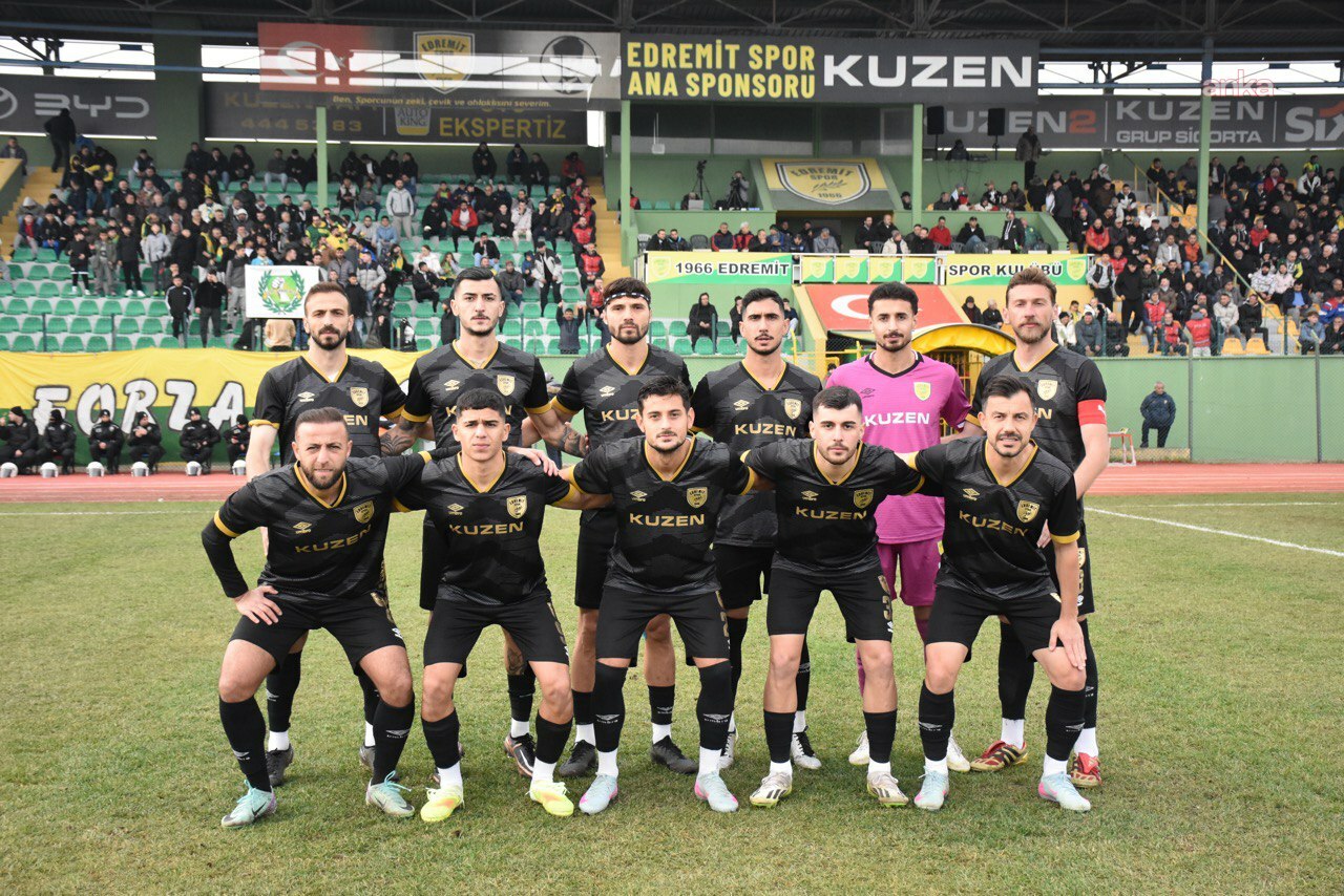 Edremitspor, 3 puanı 5 golle aldı