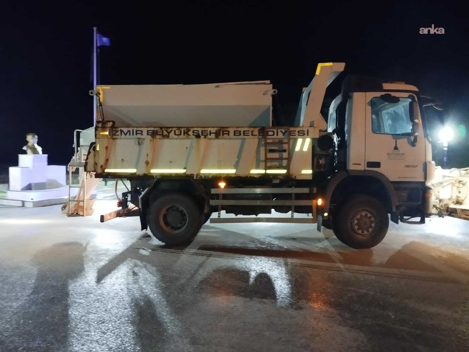 İzmir’in yüksek kesimlerinde kar alarmı