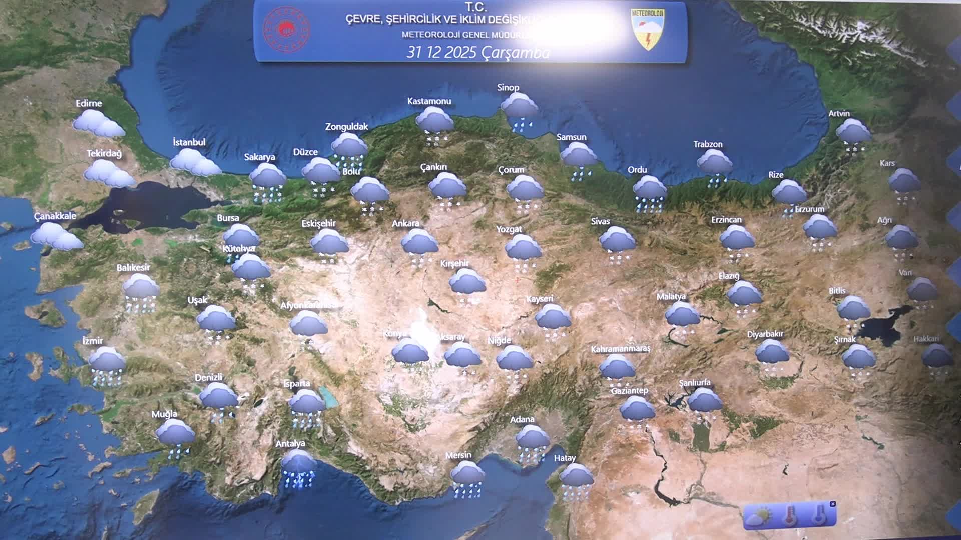 Yurtta yılbaşında hava nasıl olacak?... Hava Tahmin Uzmanı Macit: "Yurt genelinde yılbaşı kar yağışlı geçecek"