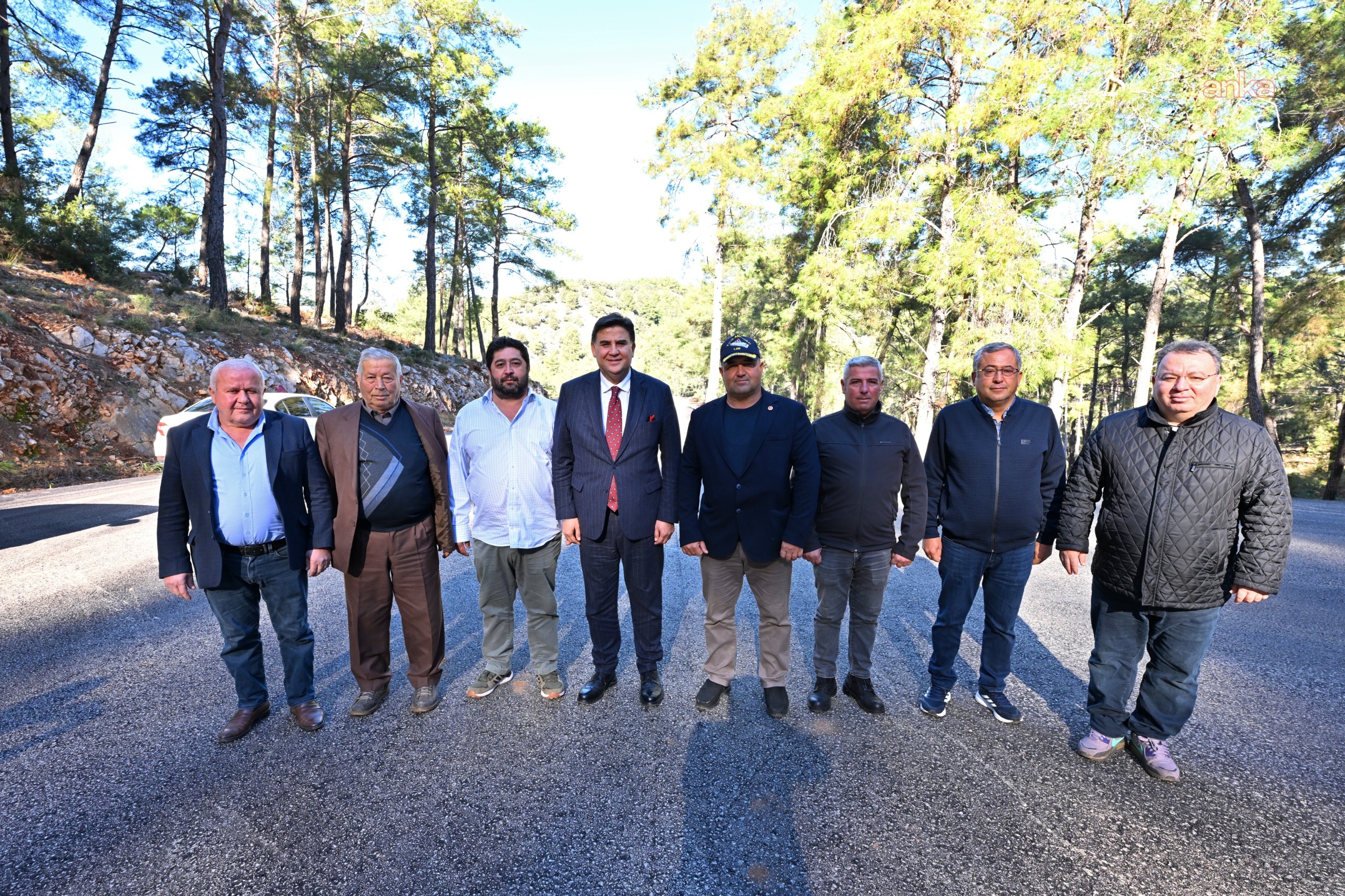 Fethiye Kayaköy’de sıcak asfalt çalışmaları tamamlandı