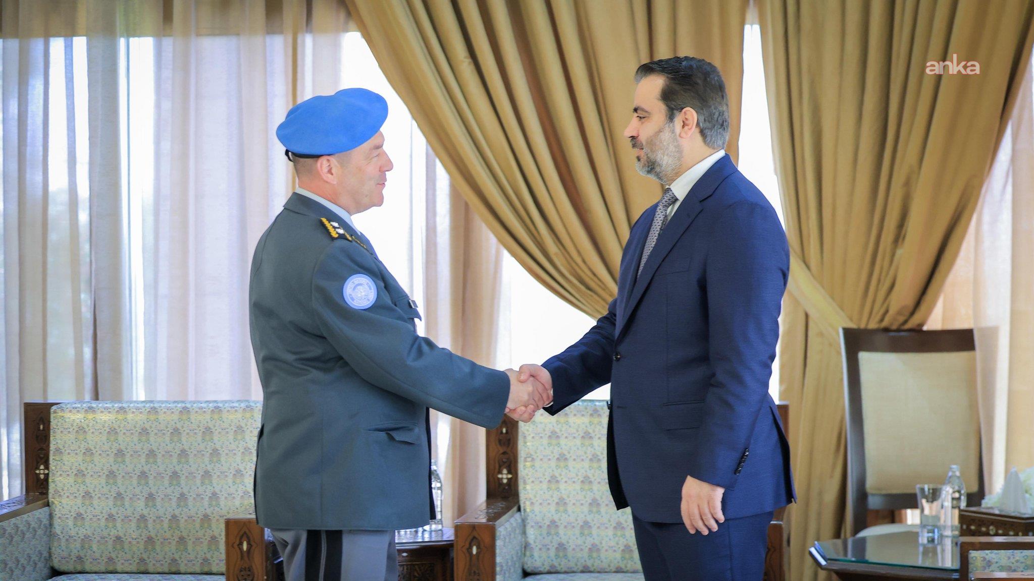 Suriye Dışişleri Bakanı eş-Şeybani, UNTSO Orta Doğu Misyonu Başkanı’nı kabul etti; Suriye'nin güneyindeki İsrail ihlalleri görüşüldü