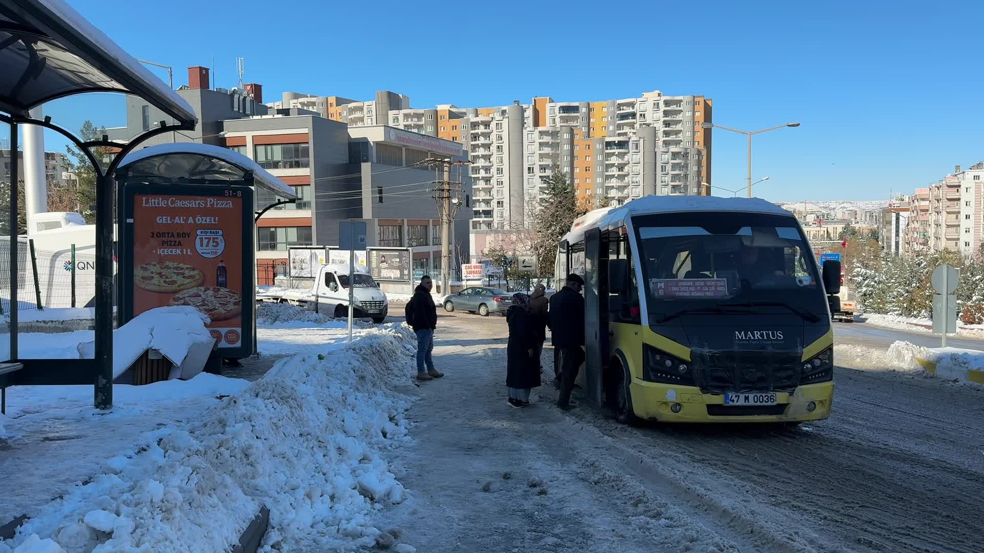 Mardin’de otobüsler kartlı ödeme sistemi devre dışı kaldı