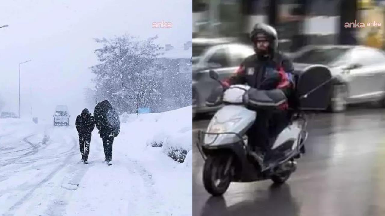 Malatya’da kar ve buzlanma tedbirleri: Okullar tatil, motosiklet ve motorlu bisikletlere yasak
