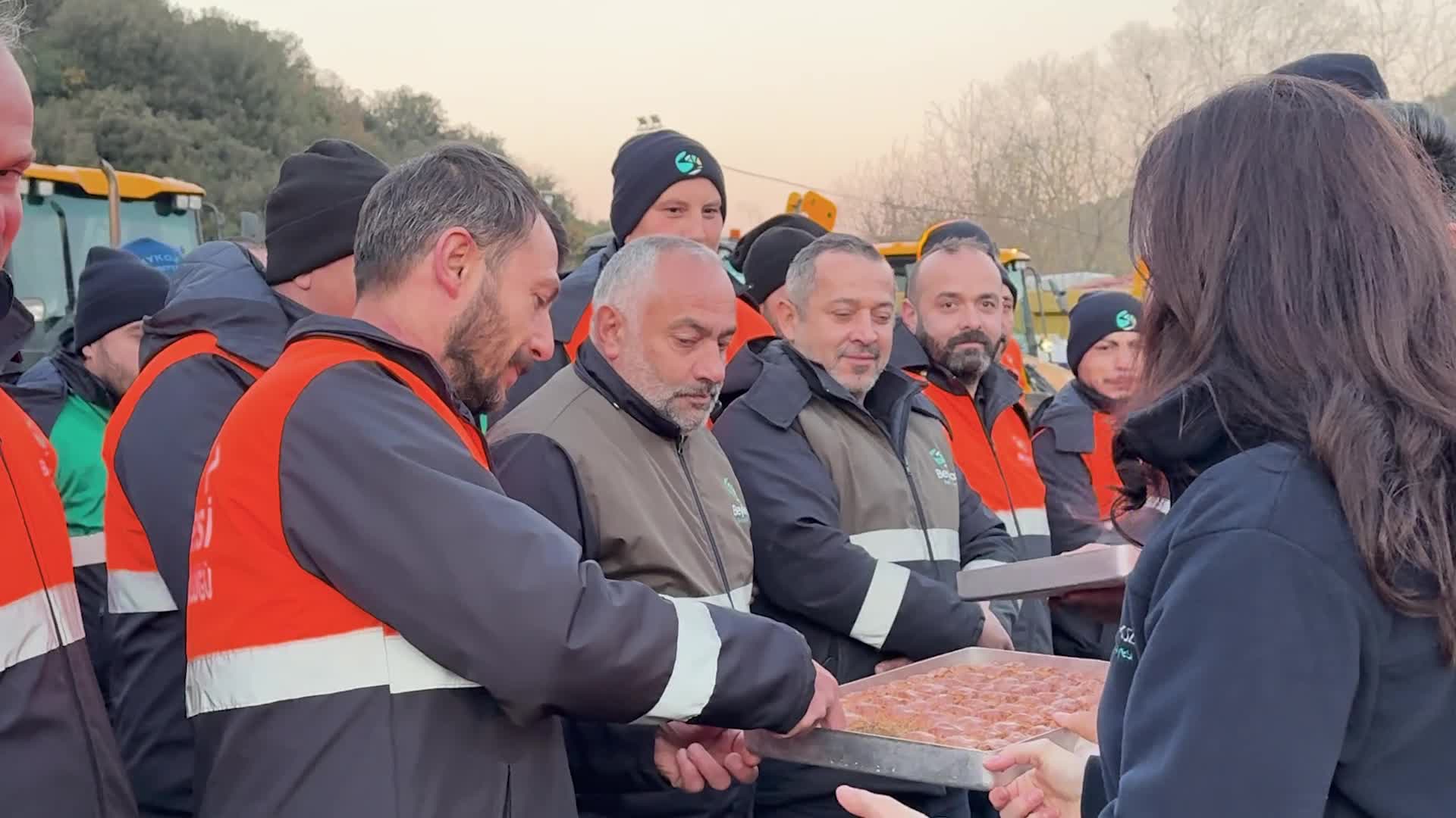 Beykoz Belediyesi, olası kar yağışı öncesi hazırlıklarını tamamladı
