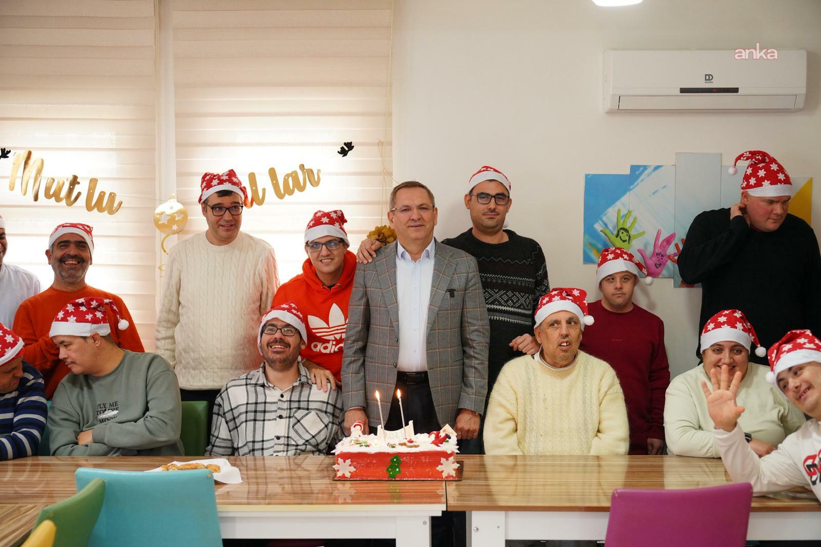 Ayvalık Belediye Başkanı Ergin, yeni yılı özel çocuklarla kutladı