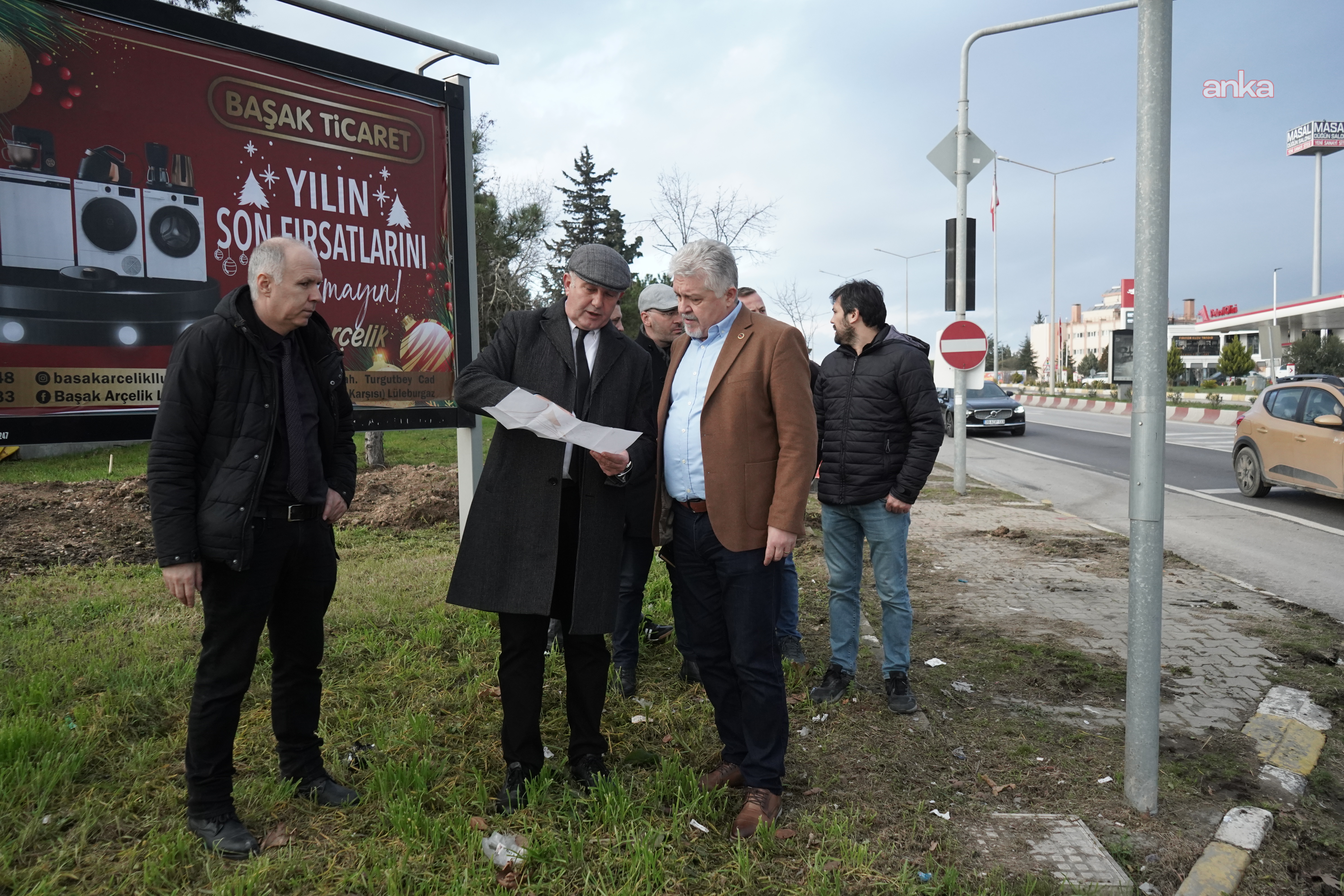 Lüleburgaz'da D-100 Karayolu ile Özgürlük Caddesi’ndeki kavşak sorunu çözüme kavuşuyor