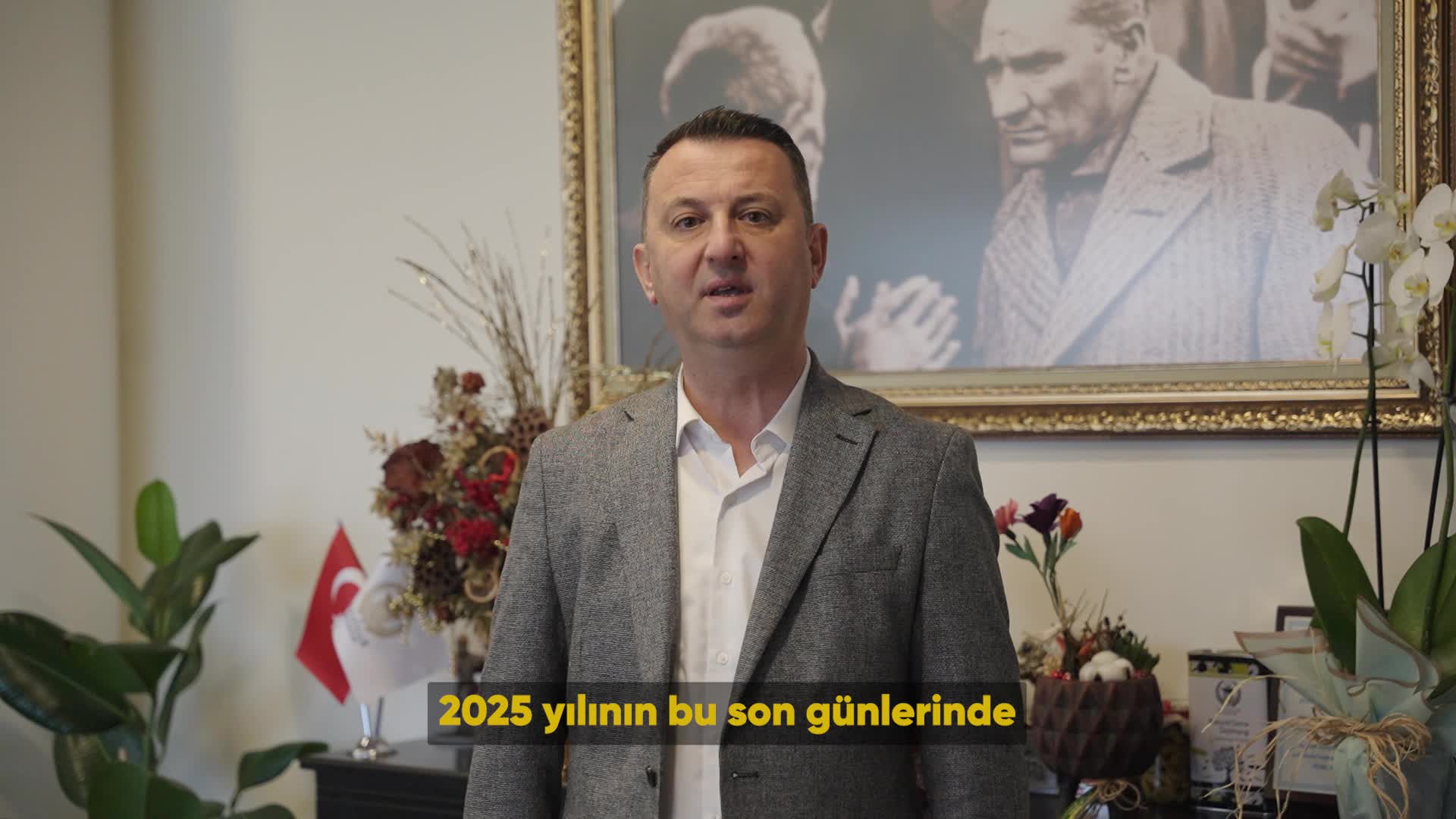Akhisar Belediye Başkanı Kayserili'den yeni yıl mesajı
