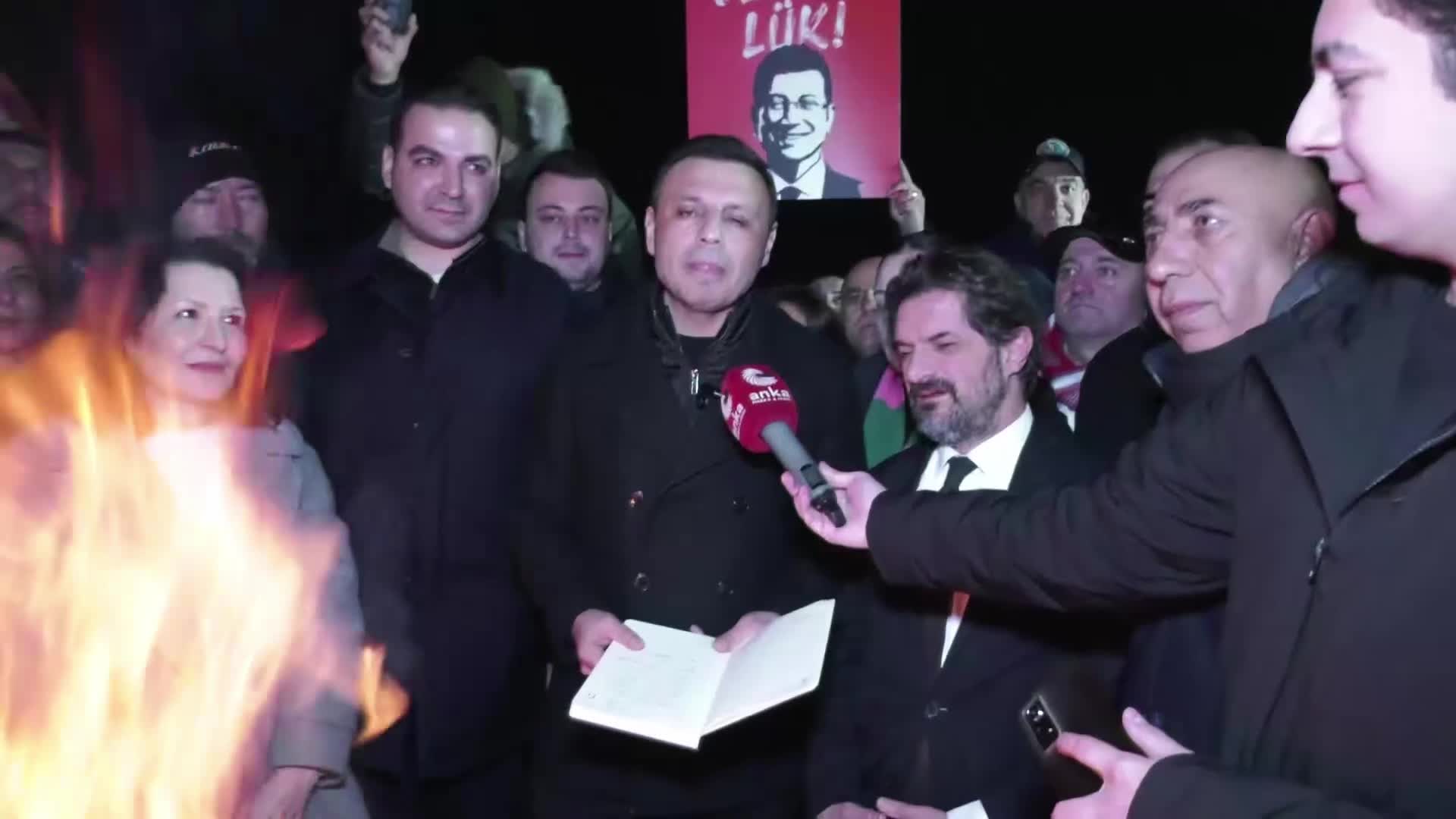 Ekrem İmamoğlu ve Rıza Akpolat, Silivri’den yeni yıl mesajı gönderdi