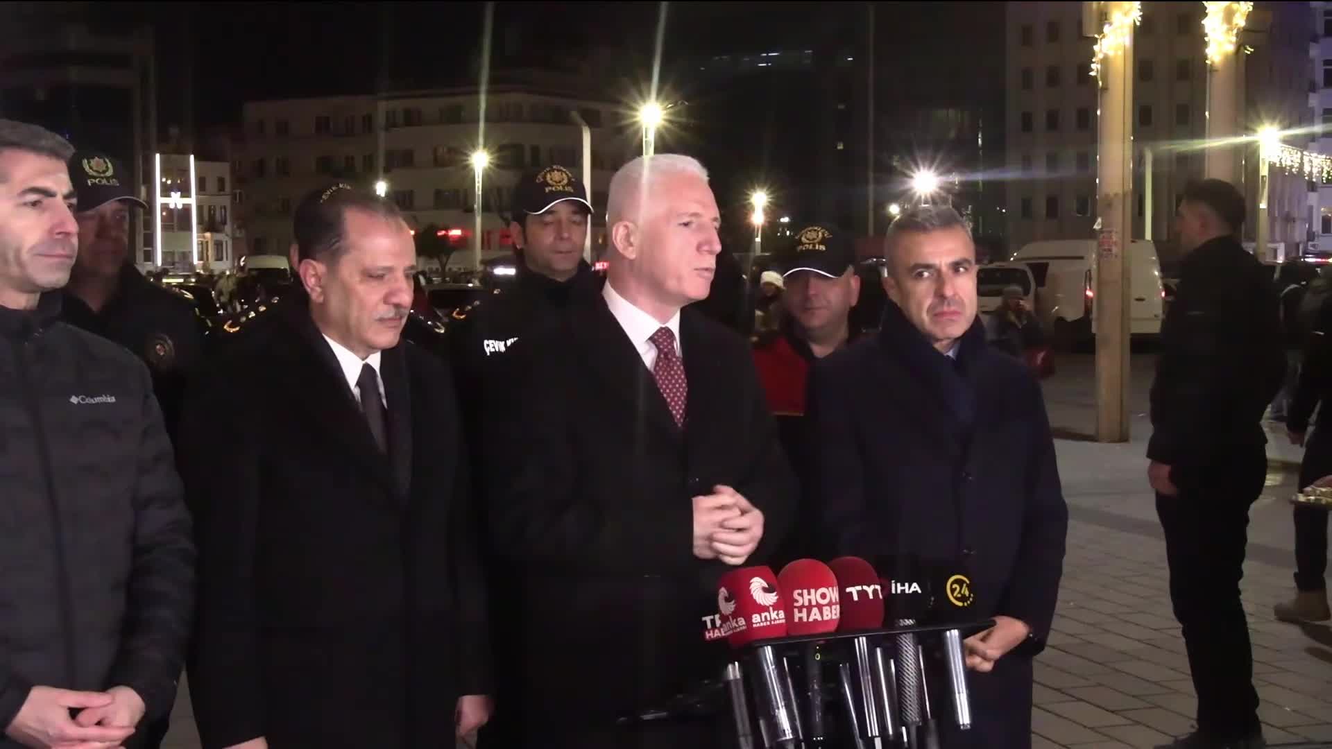 İstanbul Valisi Gül: Yarın büyük gün, Gazze'ye destek mitingi var; dolayısıyla da emniyet personelimiz aynı hazırlıkları yarın da devam ettirecekler