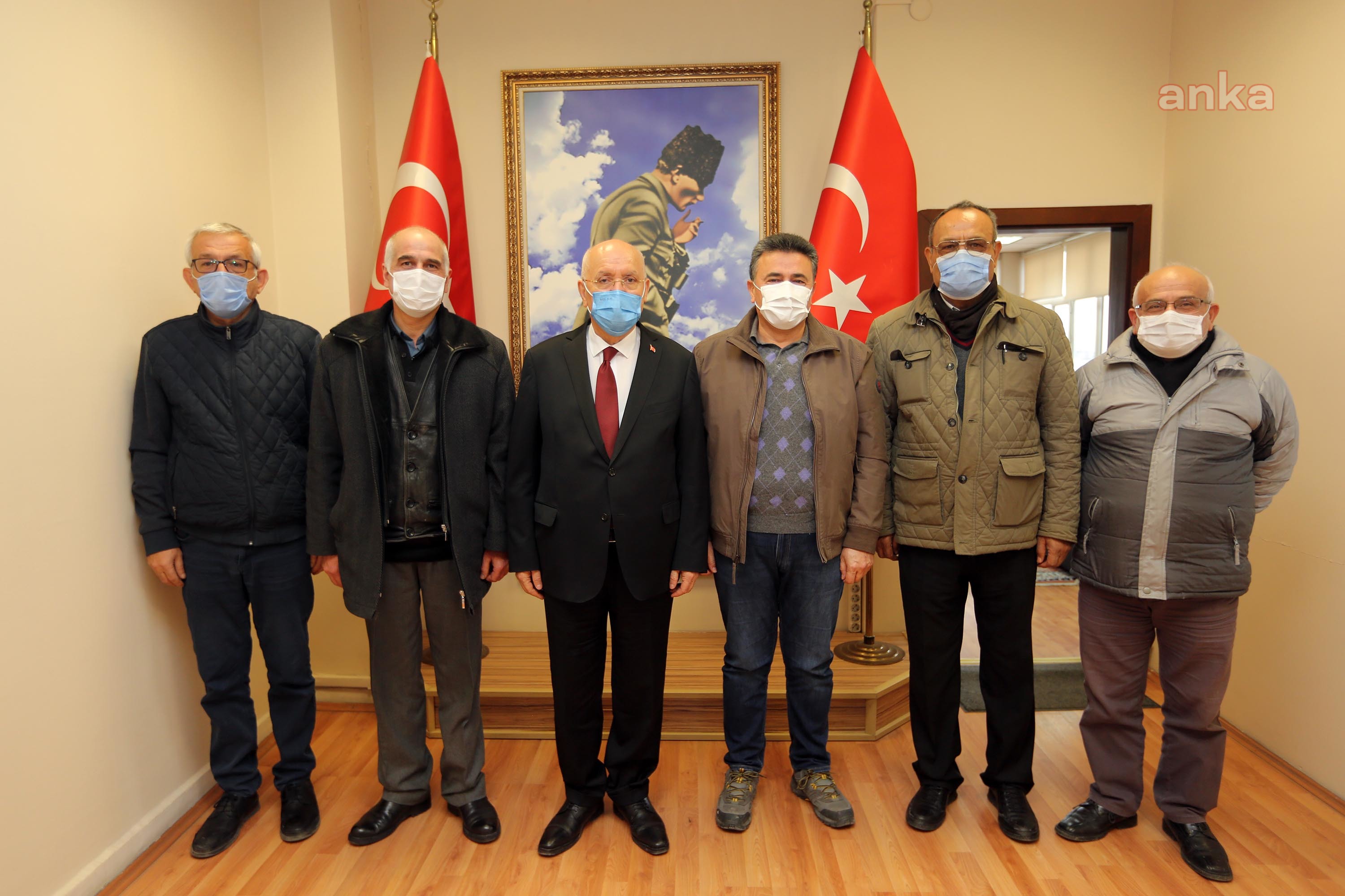 YENİMAHALLE BELEDİYE BAŞKANI YAŞAR, GİMAT VE ÖZ ANKARA ESNAFINI ZİYARET ETTİ