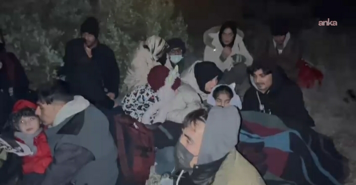 İzmir’de 18 düzensiz göçmen yakalandı