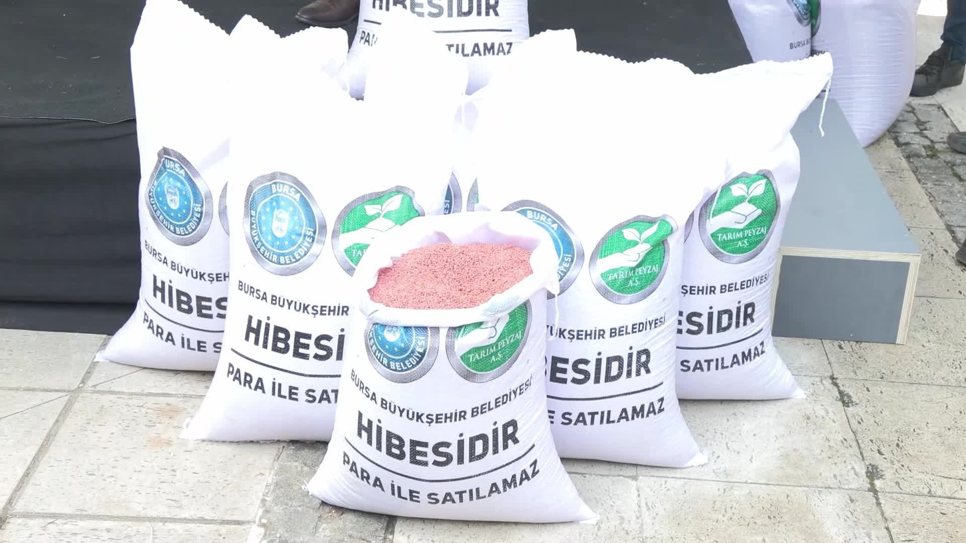 Bursa Büyükşehir Belediye Başkanı Bozbey: "Hiçbir tarlanın boş kalmasını istemiyoruz"