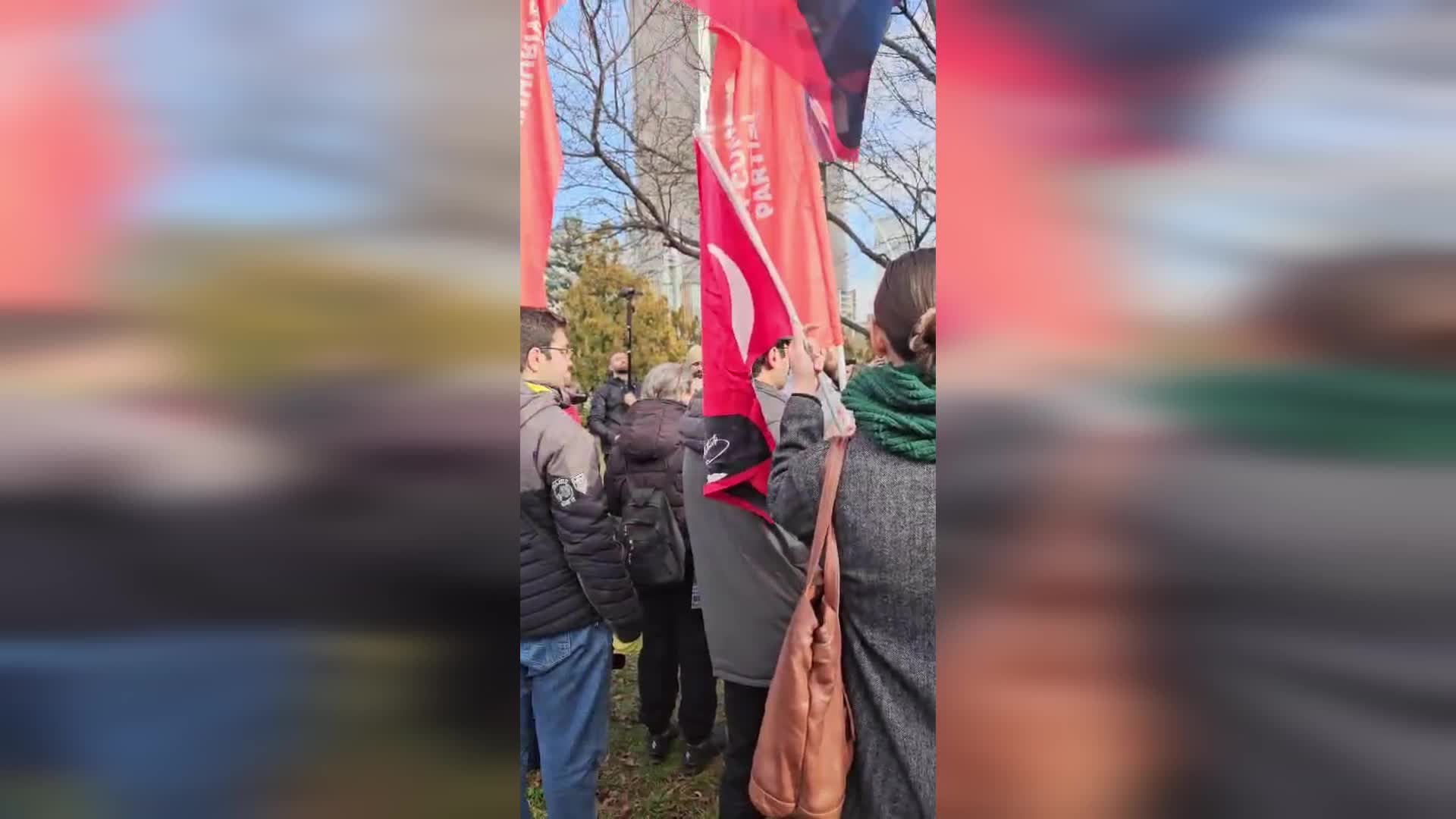 SCP'den ABD Büyükelçiliği önünde "Venezuela" protestosu: "İktidarın bu alçak saldırı karşısındaki sessizliği, kabul edilemez bir teslimiyettir"
