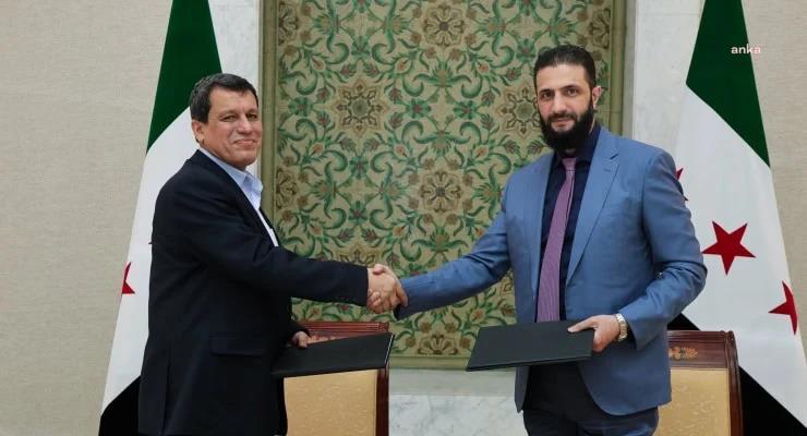 SDG ve Şam hükümeti yetkilileri arasındaki "askeri entegrasyon" toplantısı sona erdi