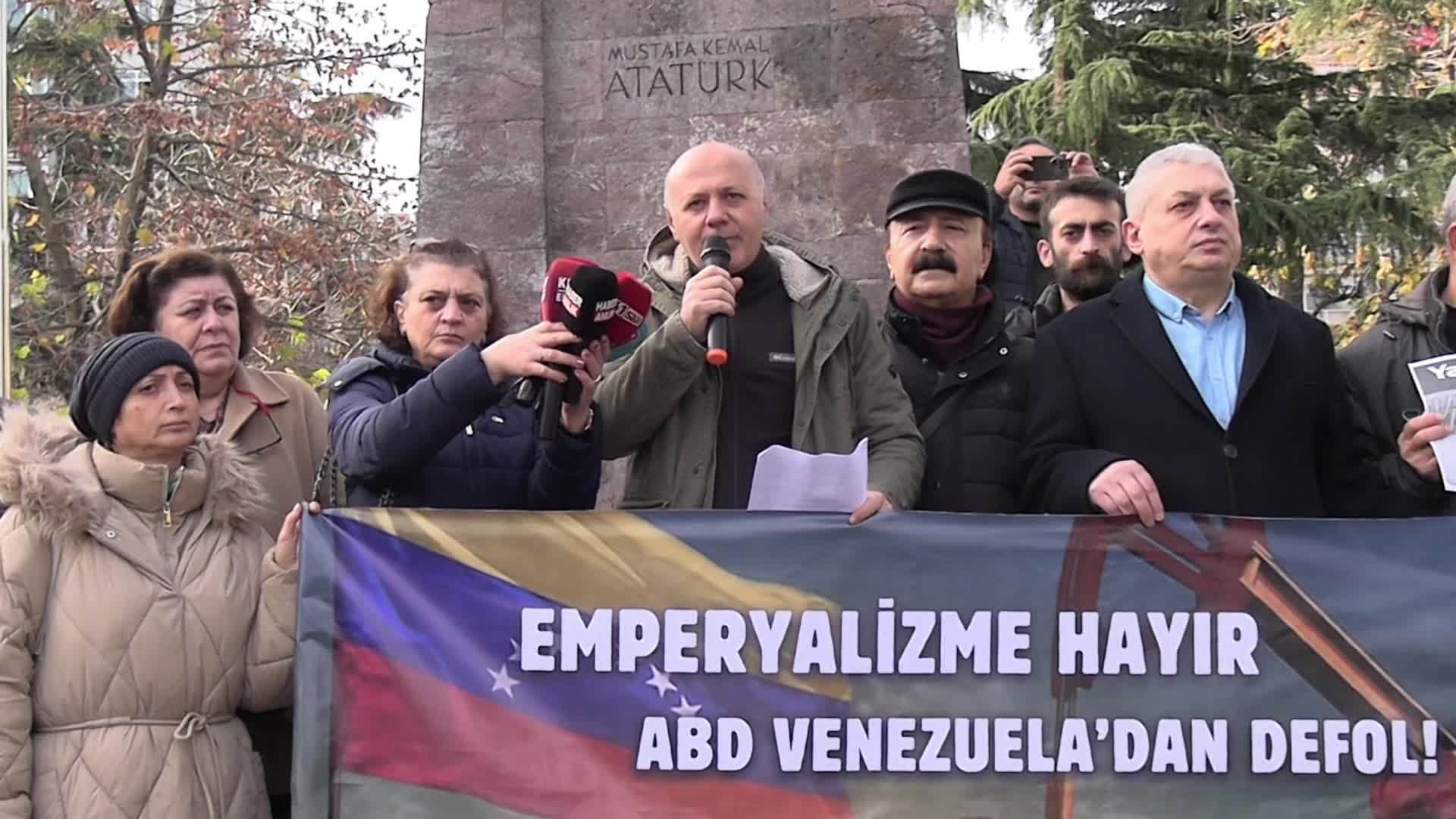 Trabzon Emek ve Demokrasi Platformu: "Latin Amerika yeniden emperyalizminin arka bahçesi haline getirilmek ve halkların iradesi zor yoluyla teslim alınmak isteniyor"