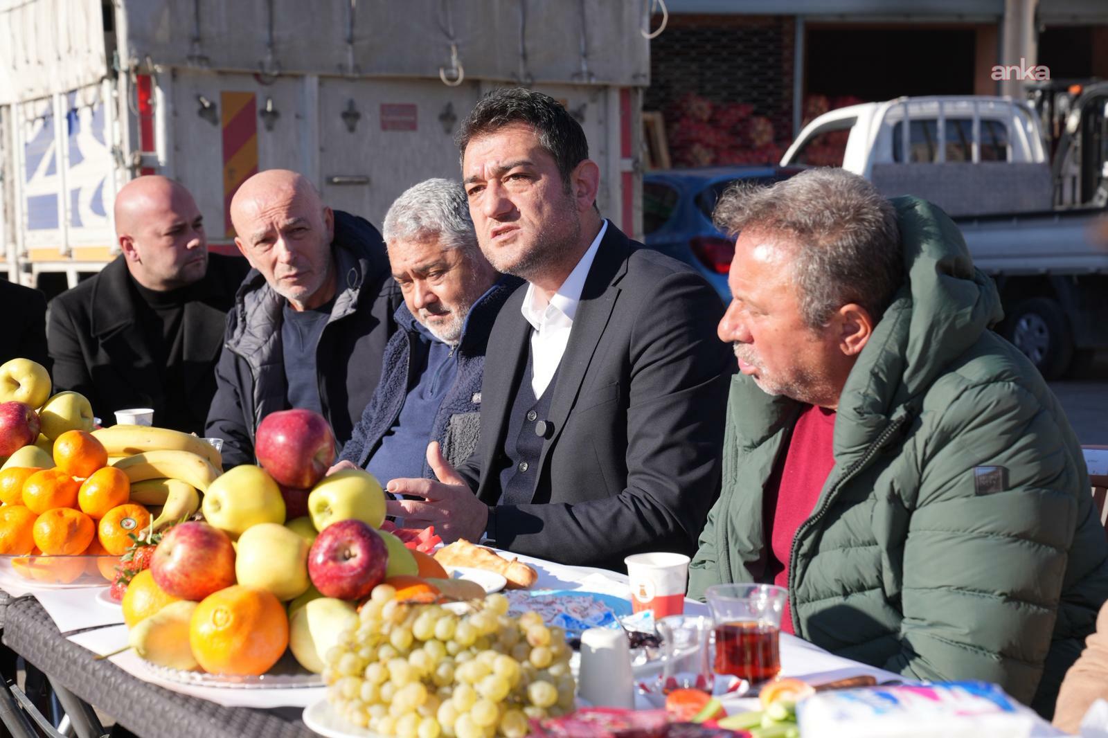 Giresun Belediye Başkanı Köse, hal esnafıyla bir araya geldi