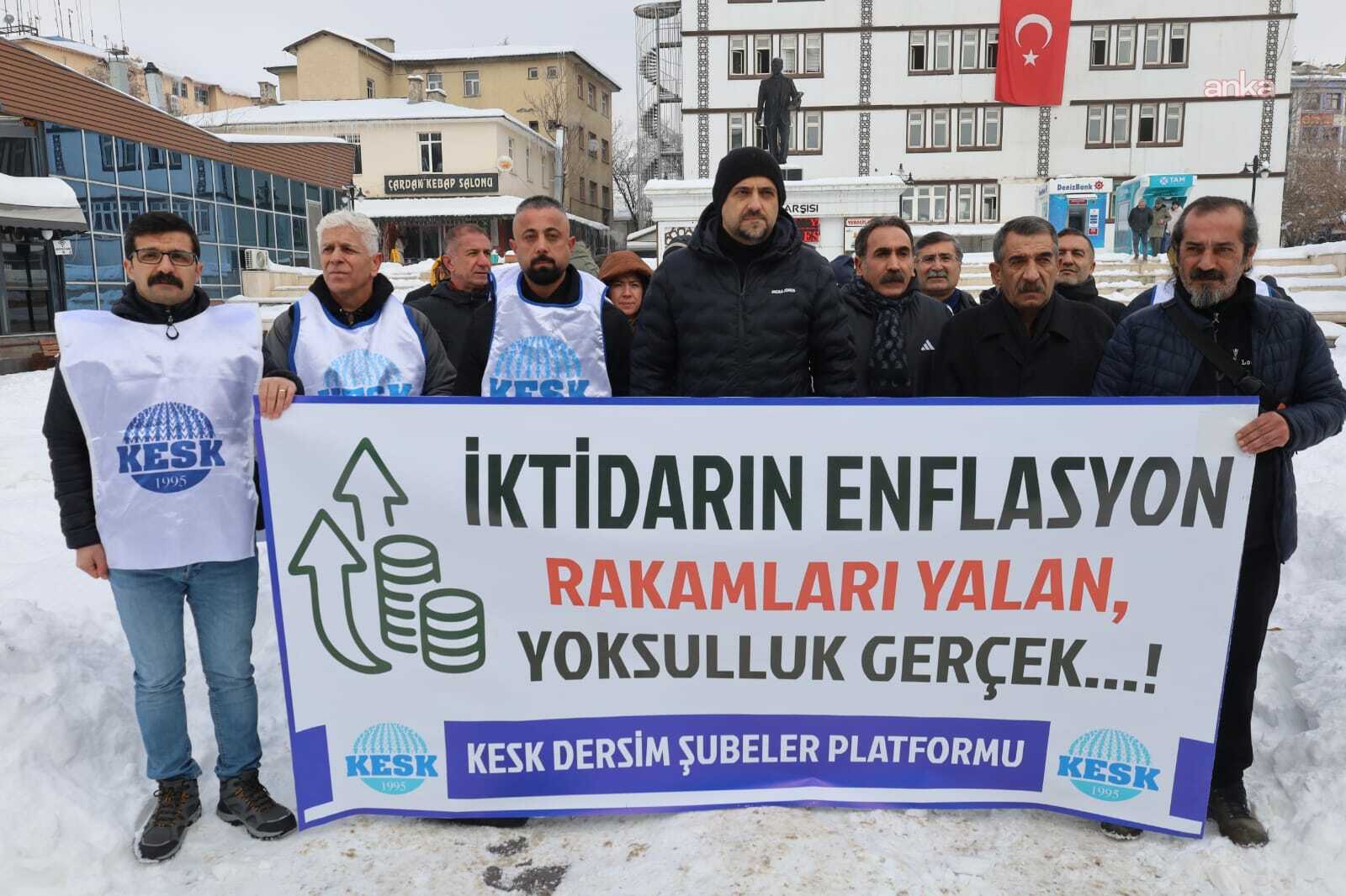 KESK Tunceli: 2026'yı emeğiyle geçinenler için bir yıkım yılına çevirmek istiyorlar
