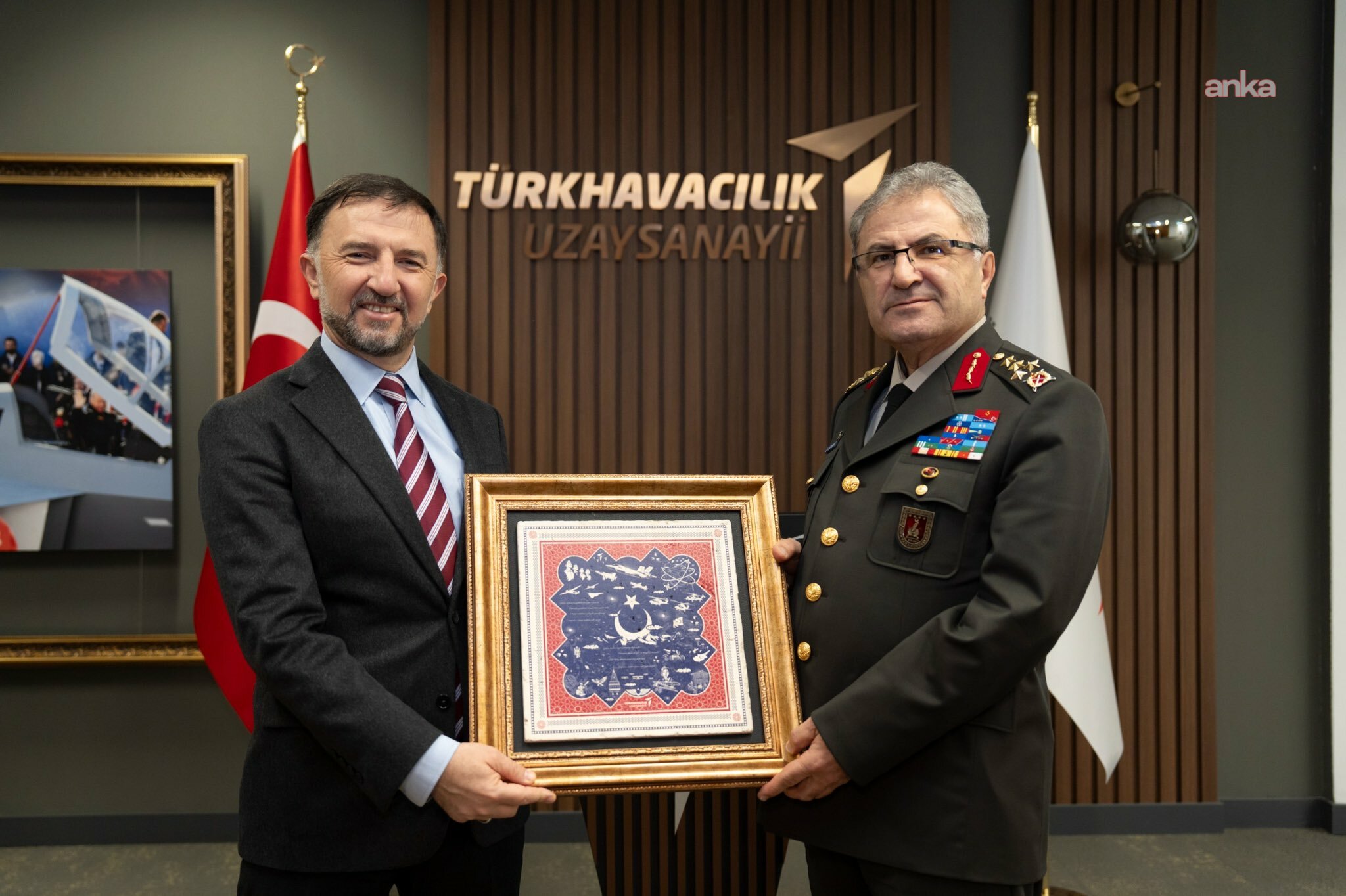 Kara Kuvvetleri Komutanı Orgeneral Tokel'den, TUSAŞ'a ziyaret