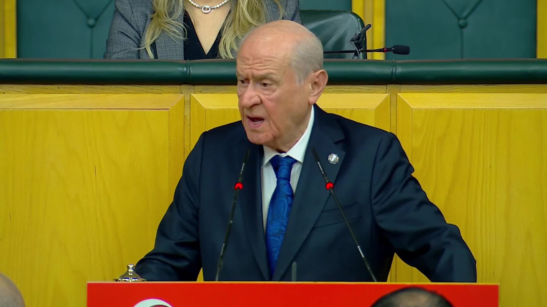 MHP Grup Toplantısı... Devlet Bahçeli: "Ya mutabakatla ya da zorla Suriye’nin üniter yapısı, siyasi ve toprak bütünlüğü kategorik olarak tesis edilmeli"