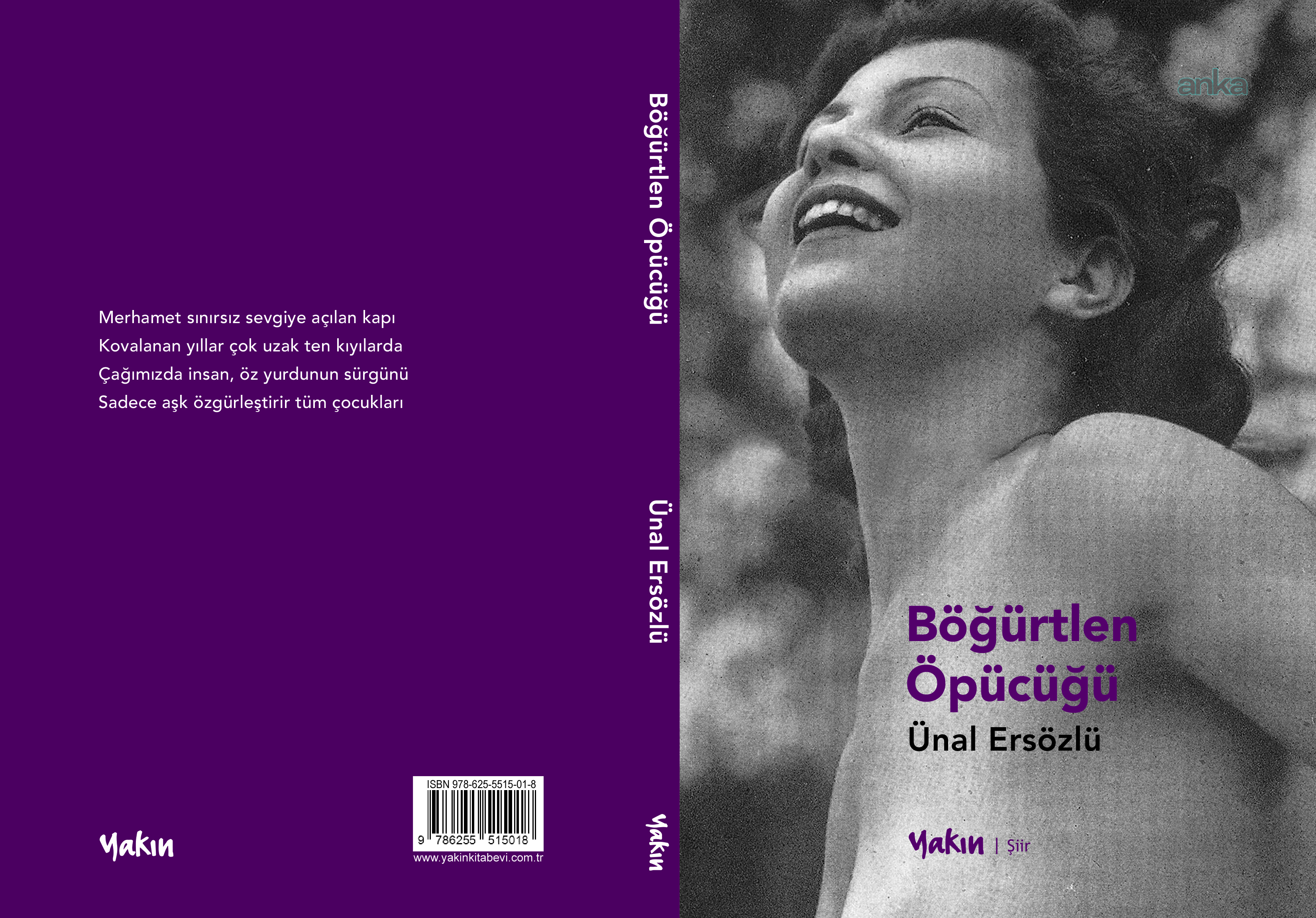 Şair Ersözlü'nün yeni kitabı "Böğürtlen Öpücüğü” yayımlandı
