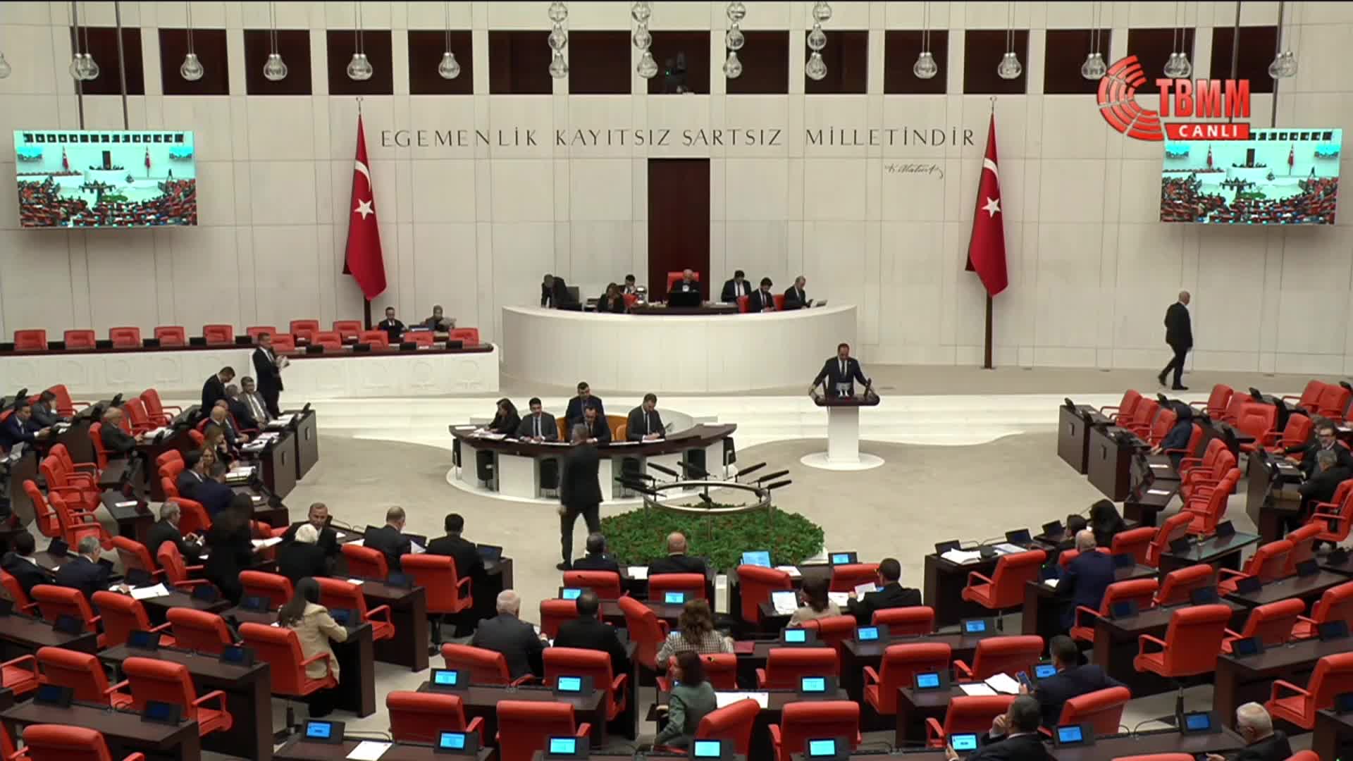 TBMM Genel Kurulu.... CHP'li Günaydın'dan AK Parti'li Kıratlı'ya: "Siyasetçiler haddi millet karşısında alırlar, had bildiren millettir had de size Mersin'de yerel seçimlerde bildirilmiştir"
