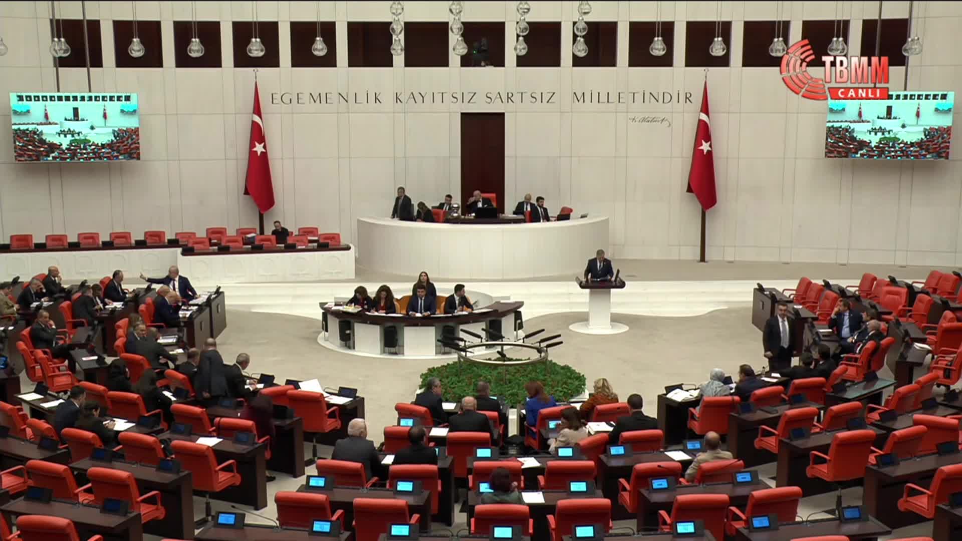 TBMM Genel Kurulu.... CHP'li Kış: Muhalefet belediyelerine eşit davranmıyorsunuz