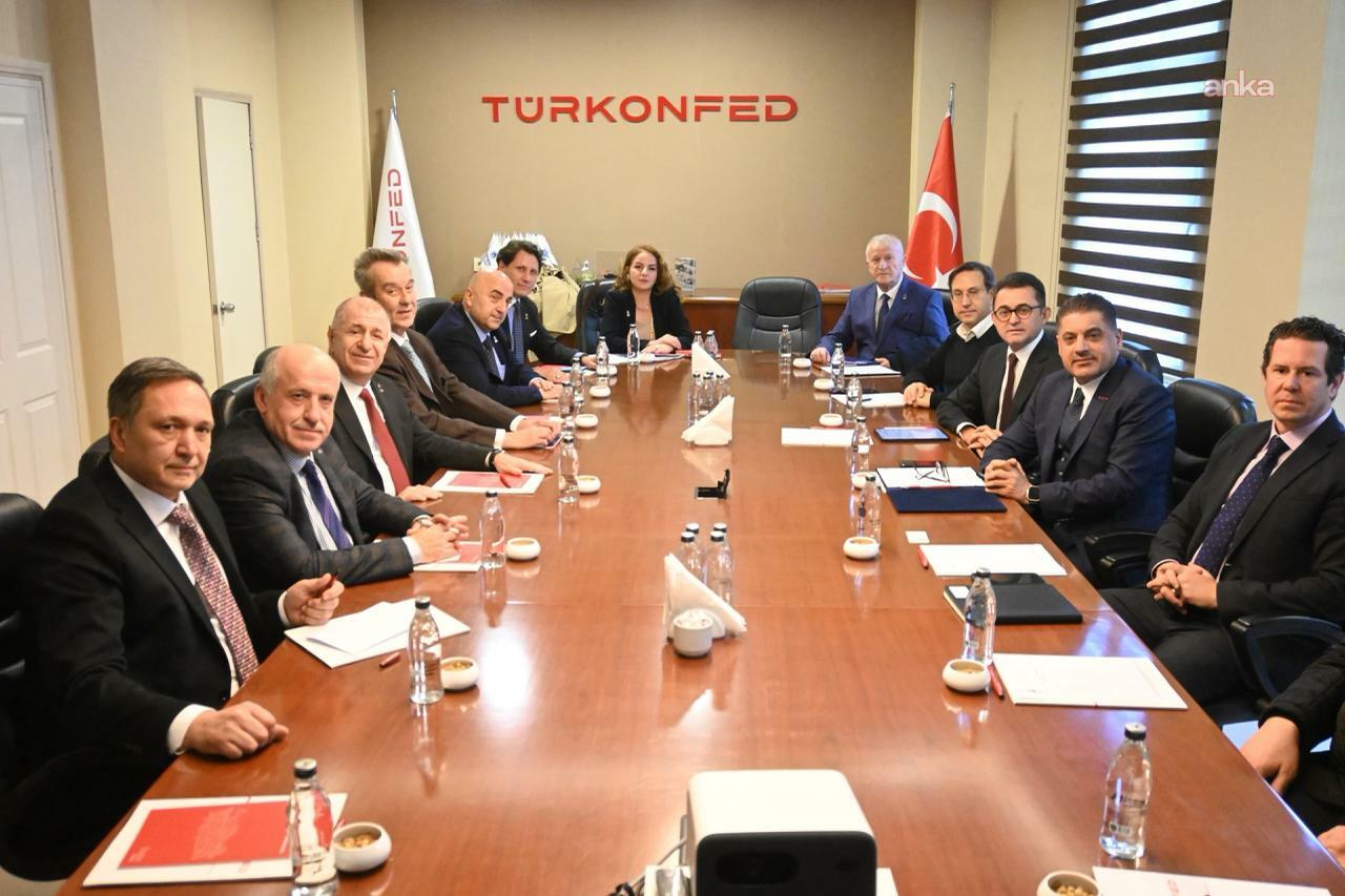 Ümit Özdağ'dan, TÜRKONFED ziyareti