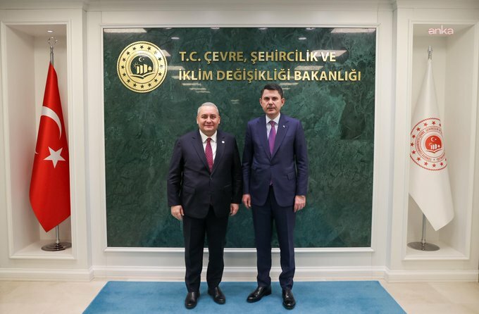Keçiören Belediye Başkanı Özarslan'dan, Bakan Kurum'a ziyaret