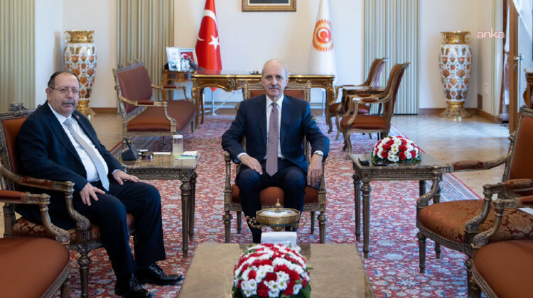 YSK Başkanı Yener'den, TBMM Başkanı Kurtulmuş'a ziyaret