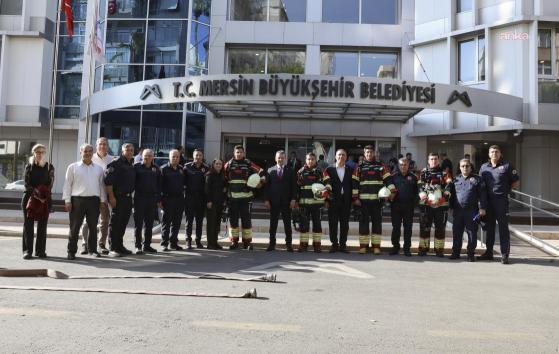 Mersin Büyükşehir İtfaiyesi 2025 yılında 11 bin 396 vakaya müdahale etti