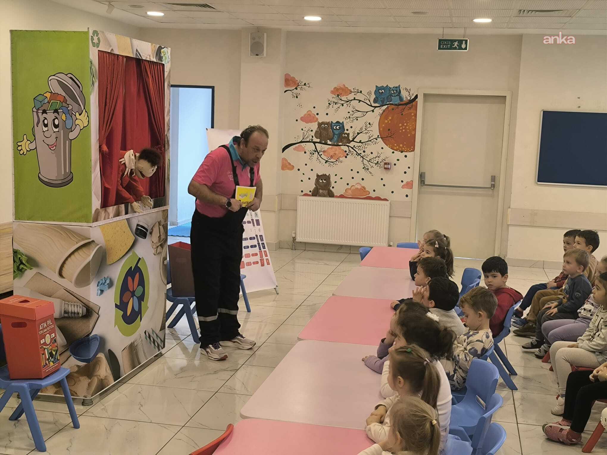 Lüleburgaz Belediyesi'nden okullarda geri dönüşüme destek