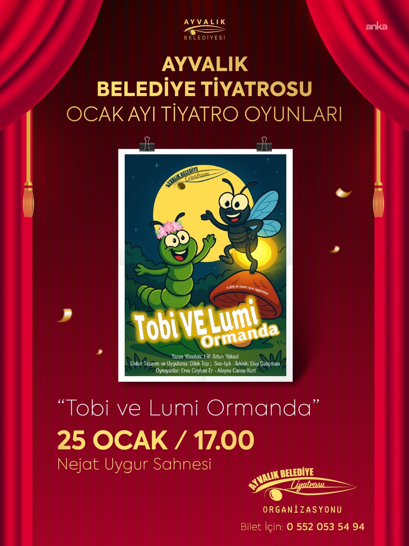 Ayvalık Belediye Tiyatrosu’ndan 2026 yılına iki yeni proje