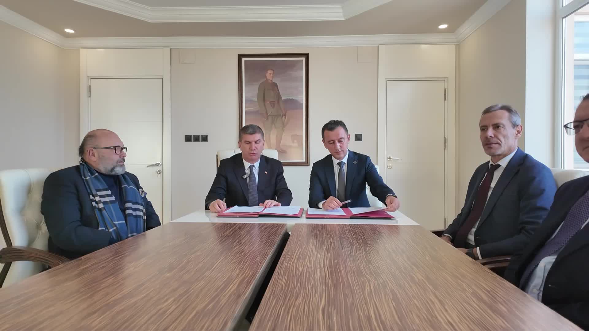 Burdur’da Senir Suyu Projesi’nde yer teslimi yapıldı