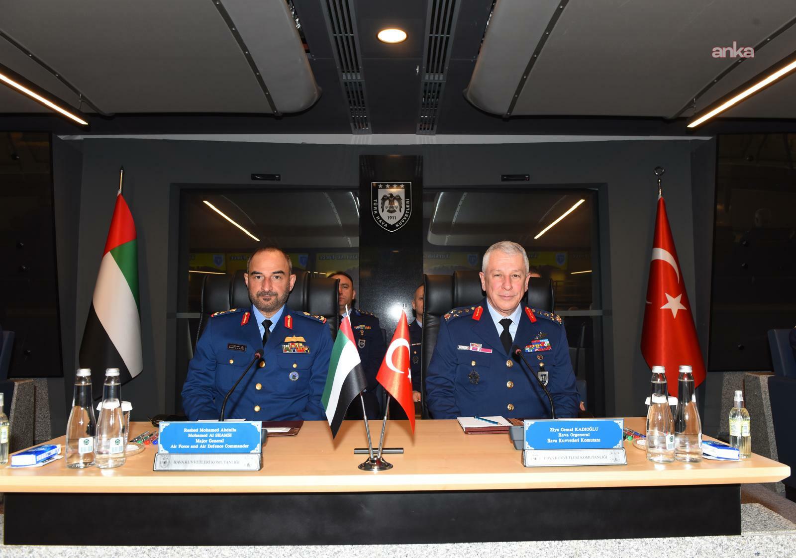 BAE Hava Kuvvetleri ve Hava Savunma Komutanı Tümgeneral Shamsi, Ankara’da Hava Kuvvetleri Komutanlığı Karargâhı’nı ziyaret etti