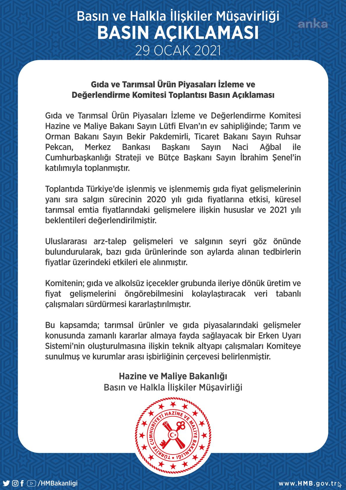 FİYAT ARTIŞLARI İÇİN ERKEN UYARI SİSTEMİ KURULACAK