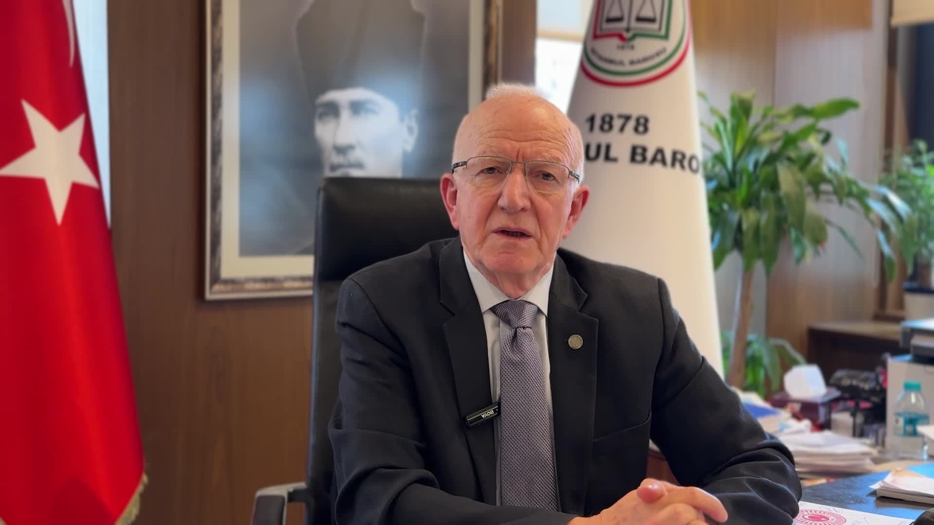 İstanbul Barosu’nun yargılandığı davada yarın karar günü... Kaboğlu: Biz haklılığımıza inanıyoruz, bu davanın beraatla sonuçlanacağı konusunda kuşkumuz yok