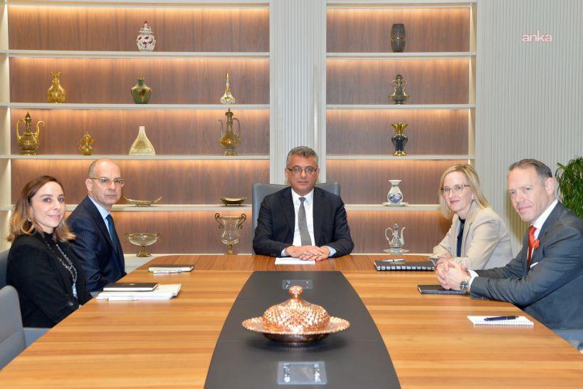KKTC Cumhurbaşkanı Erhürman, ABD Büyükelçisi Davis'i kabul etti