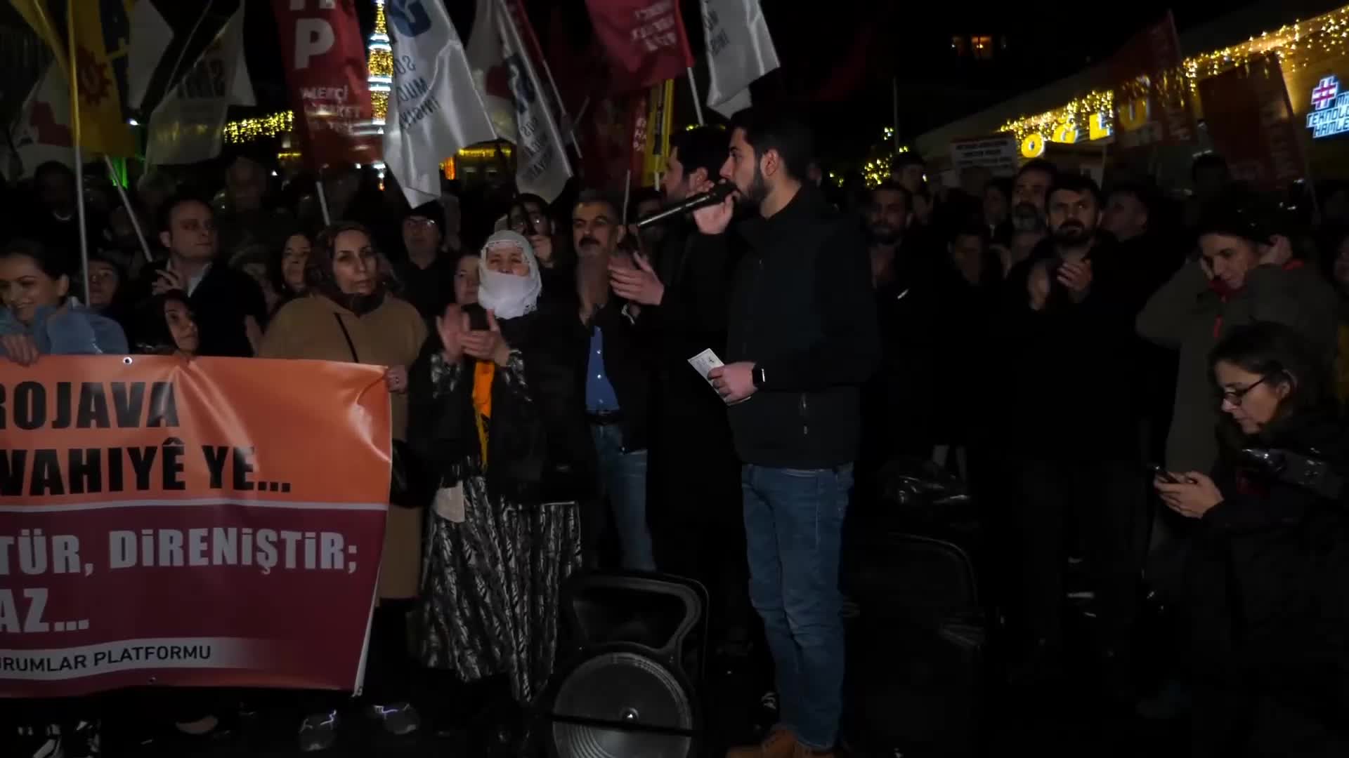 Demokratik Kurumlar Platformu: Bugün Halep’te yaşananlar durdurulmazsa, yarın çok daha büyük yıkımların ve geri dönülmez kırılmaların önü açılacaktır