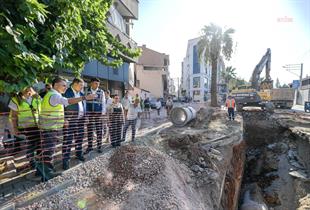 İZSU, Özmen Caddesi’ndeki altyapı sorununu çözüme kavuşturdu