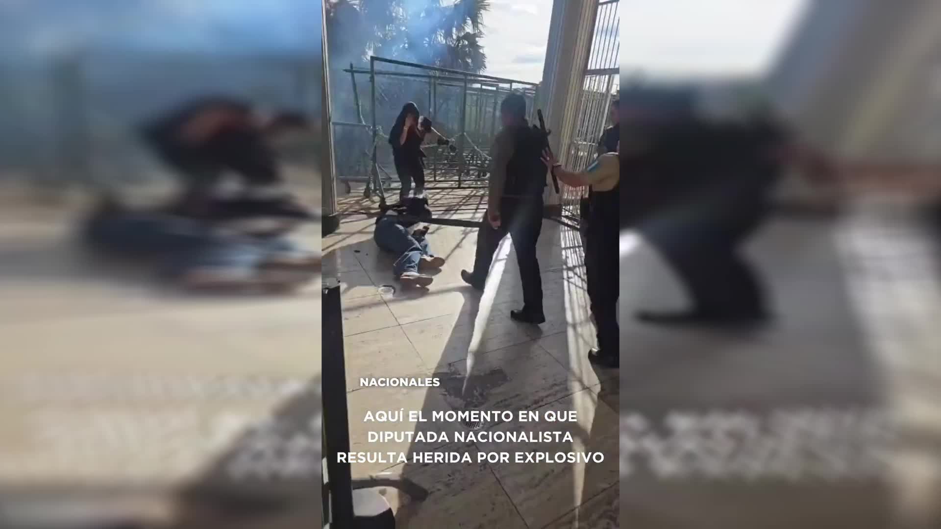 Honduras’ta muhalefet milletvekili Kongre binası önünde patlayıcı silahla saldırıya uğradı