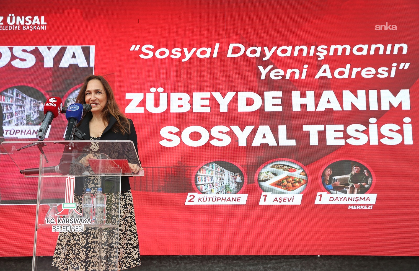 Karşıyaka Belediyesi'nin Zübeyde Hanım Sosyal Tesisi dayanışmanın merkezi oldu