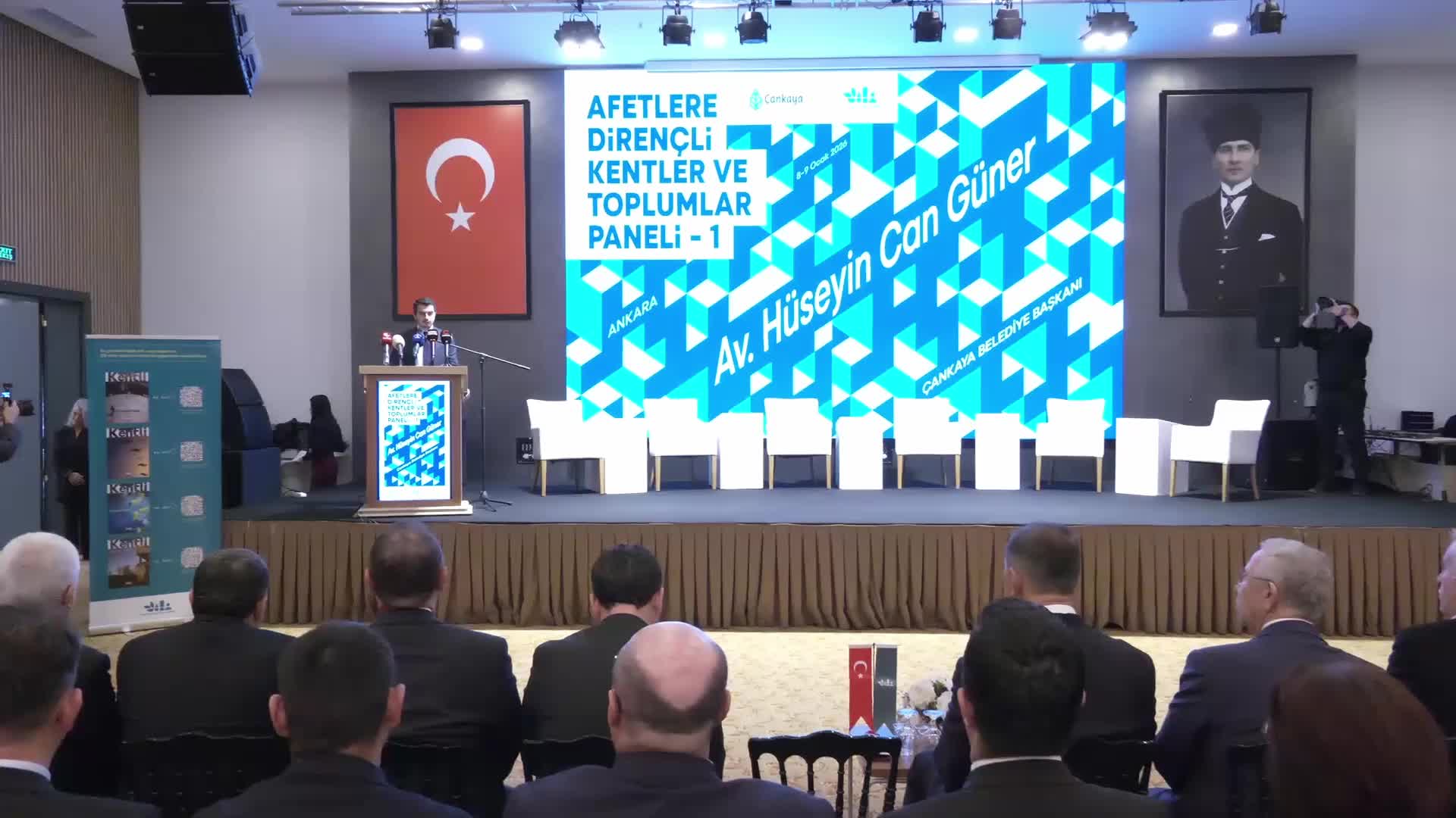 Afetlere Dirençli Kentler ve Toplumlar Paneli... Mansur Yavaş: “6 Şubat depreminden sonra gördük ki Türkiye'de en güçlü kurumlar belediyeler”