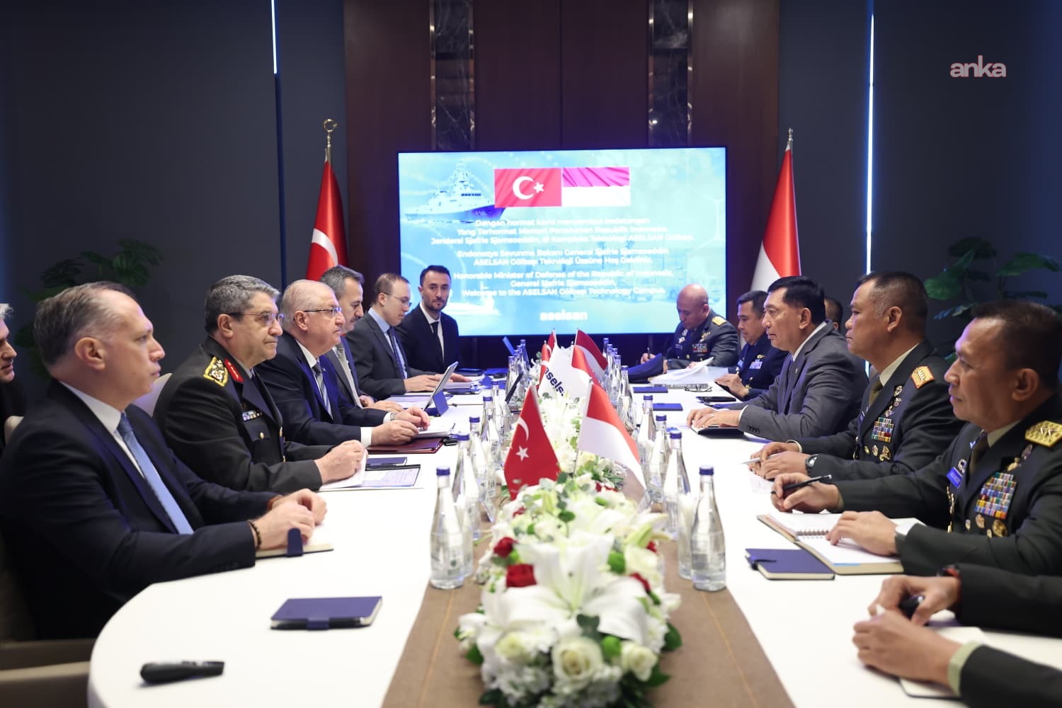 Endonezya Savunma Bakanı Siamsoeddin, ASELSAN'ı ziyaret etti