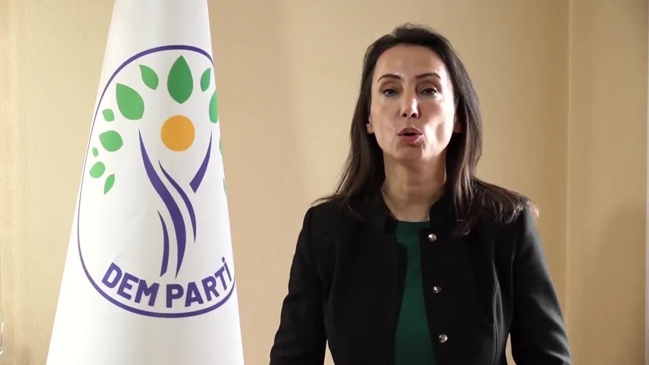 DEM Parti Eş Genel Başkanı Hatimoğulları’ndan Kadın Mitingi’ne çağrı