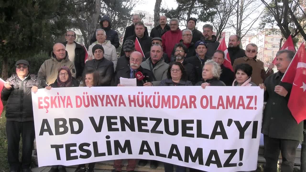 Bilecik’ten ABD’ye tepki: Yaşasın Venezuela halkının direnişi. Kahrolsun ABD emperyalizmi ve İsrail siyonizmi