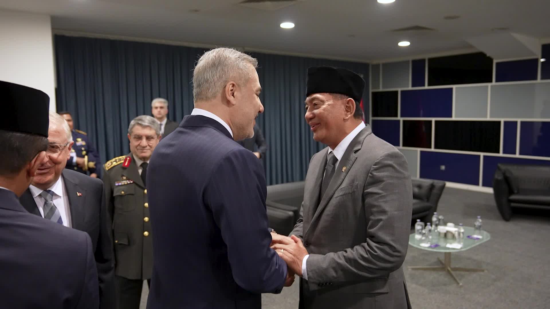 Bakan Fidan ve Güler, Türkiye-Endonezya Dışişleri ve Savunma Bakanları Ortak Toplantısı'na katıldı