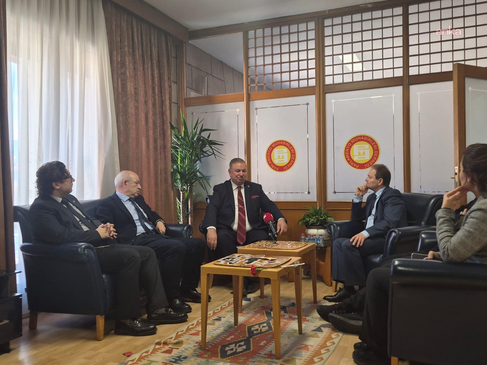 10 Ocak Çalışan Gazeteciler Günü... Yeniden Refah Partisi heyeti, PMD'yi ziyaret etti